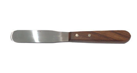 4 inch bladed spatula with wide tip