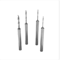 size 5, 6, 9, and 12 handled twist drills for partials