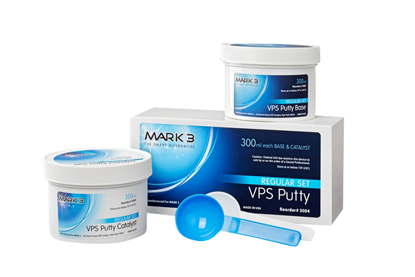 VPS Putty Regular Set 300ml. each Base & Catalyst