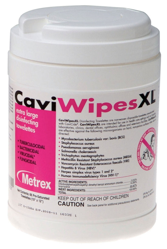 Caviwipes Towelettes Alcohol