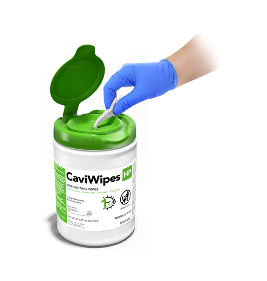 Caviwipes Towelettes HP 6" x 6.75" 160/Cn. - Metrex