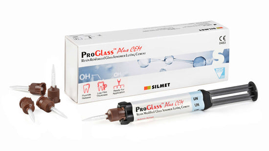ProGlass Plus CEM RMGI Automix 9gm. Syr. + Tips - Silmet