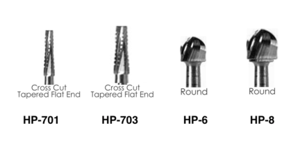 High Speed Carbide Burs