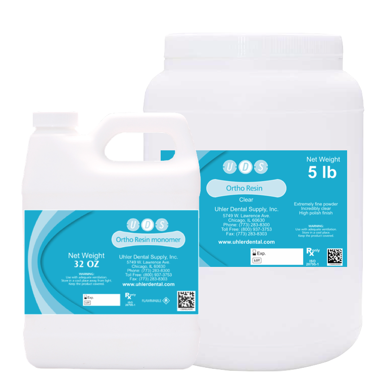 UDS Ortho Resin Powder and Liquid Combo Uhler Dental