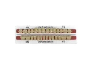 Product photograph of Uhler Full Set 0 Degree - Mold 3N - Shade 69