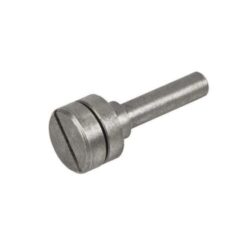 Steel mandrel for use with 1/4" shaft wheels