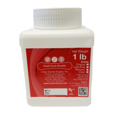 Product photograph of UA 1 lb. Light Pink Powder/Heat Cure
