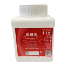 Product photograph of UA 1 lb. Clear Powder/Heat Cure