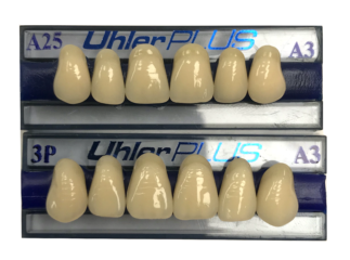 Product photograph of UhlerPLUS - Upper Anterior 3P - Shade A3