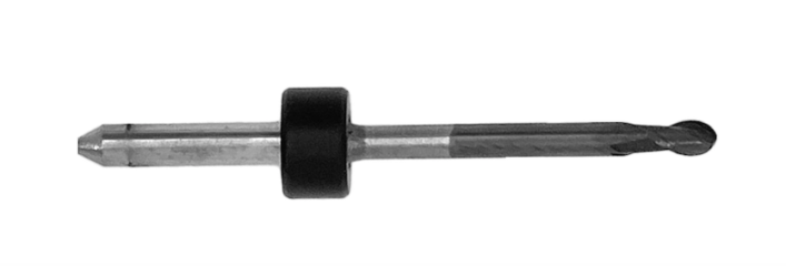 Sirona compatible carbide dental milling bur in 2.5mm size