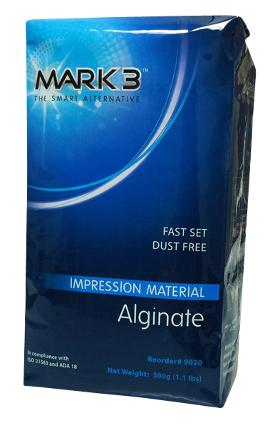 Alginate Dust Free Fast Set 1.1 lb. Bag - MARK3®