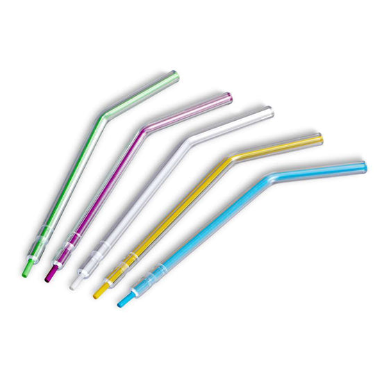 Multicolored Plastic Air Water Syringe Tips
