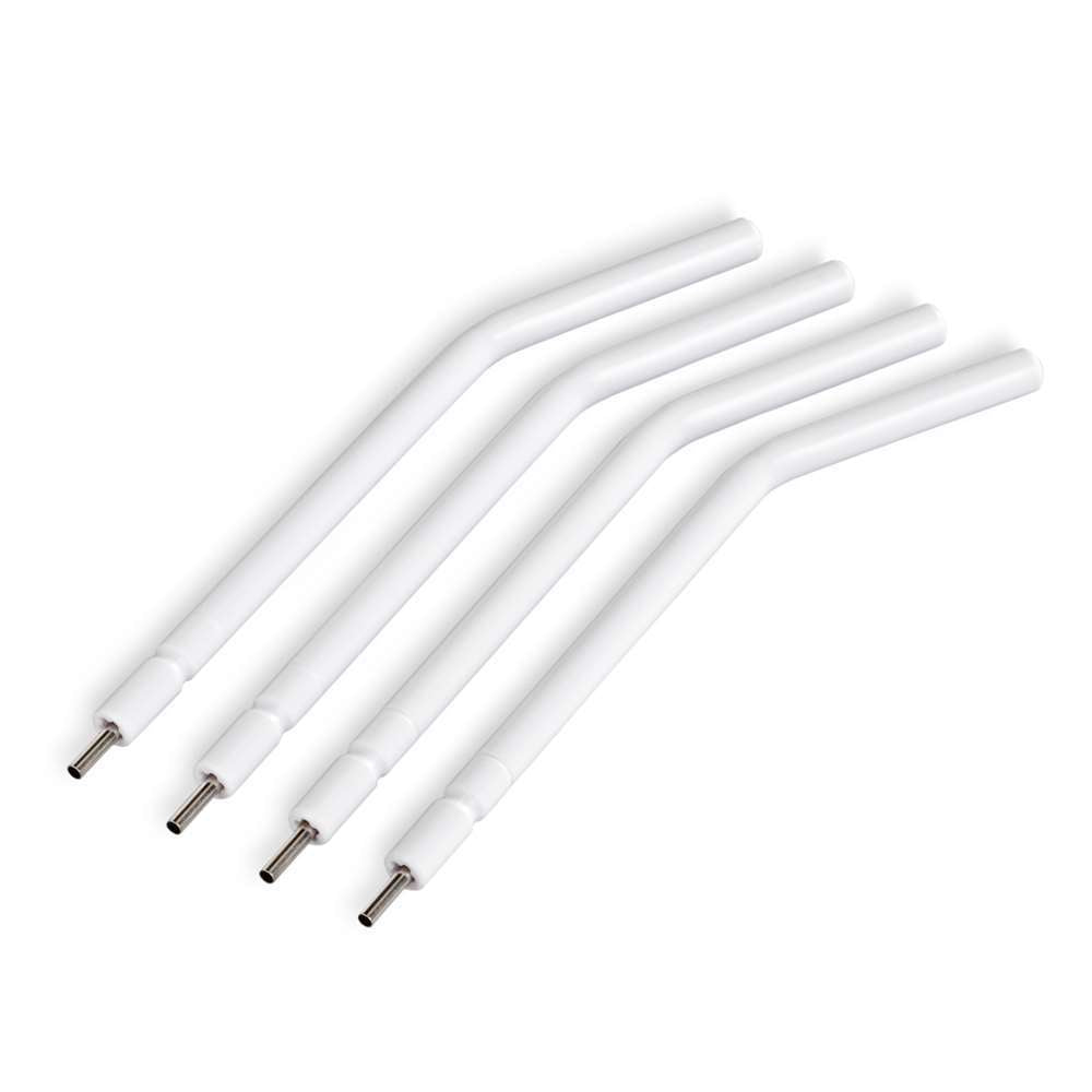 Quick Tip Air Water Syringe Tips White With Metal Core
