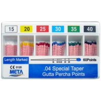 Gutta Percha Points - .04 - 60/pk