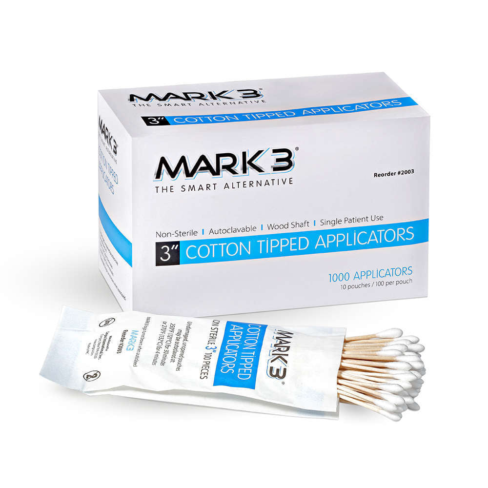 Cotton Tipped Applicators - 1000/bx