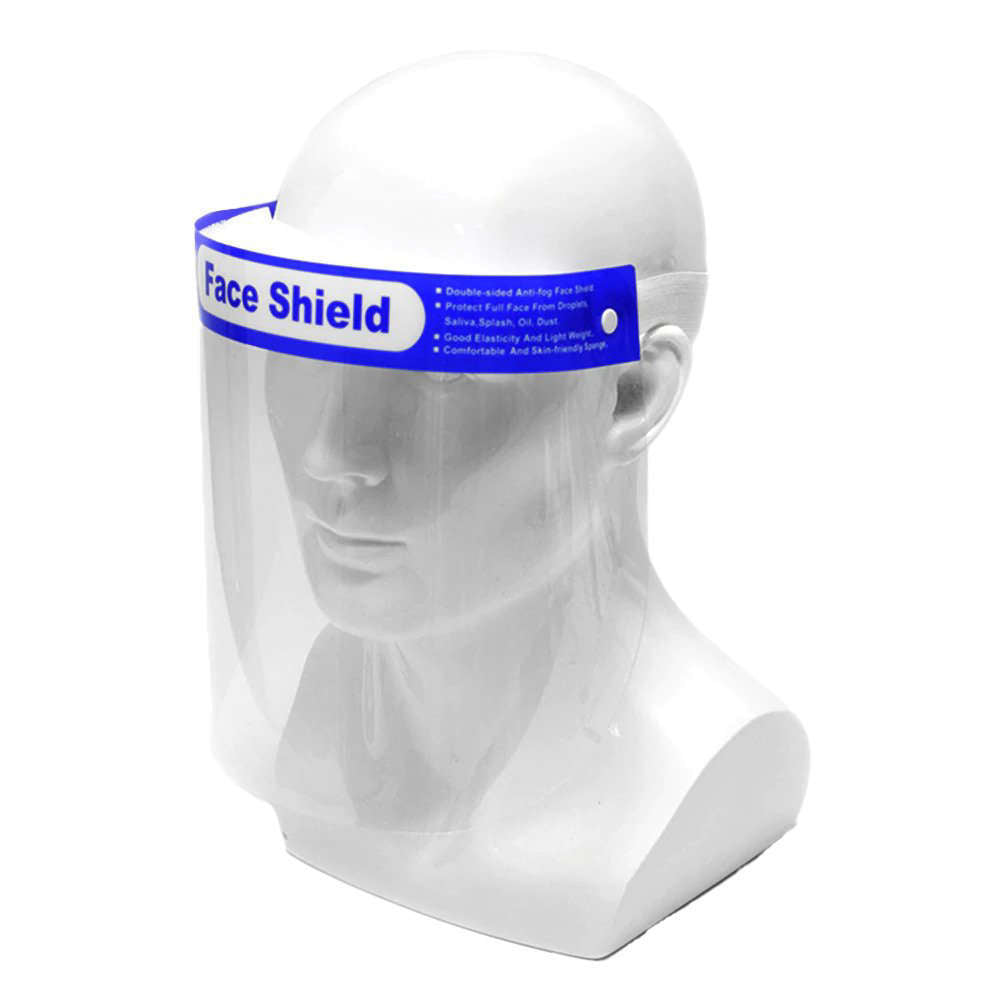 Anti-Fog Disposable Face Shield Blue 10/pk - MARK3®