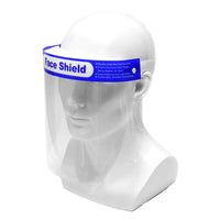 Anti-Fog Disposable Face Shield Blue 10/pk - MARK3®