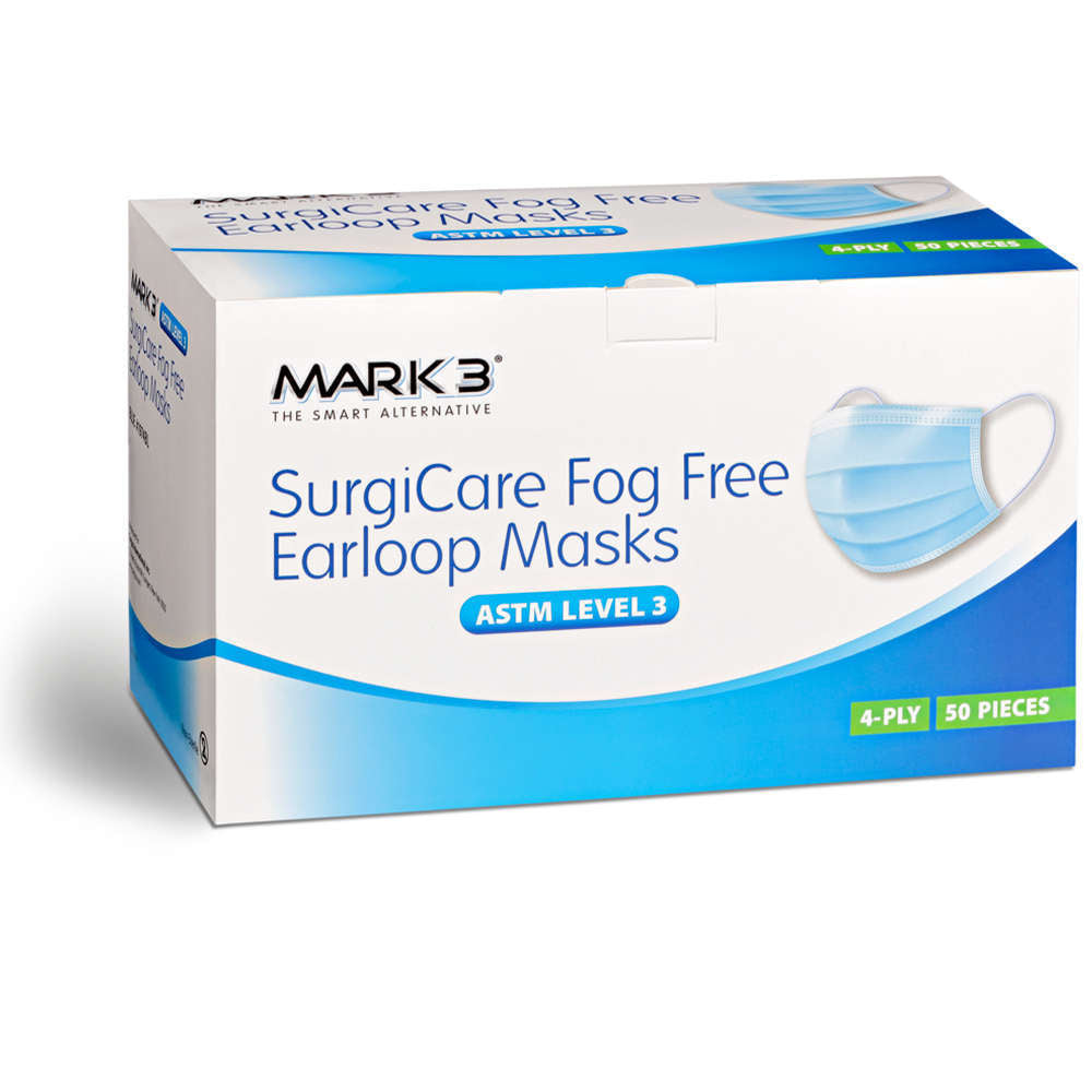 Surgicare Earloop Face - 50/bx