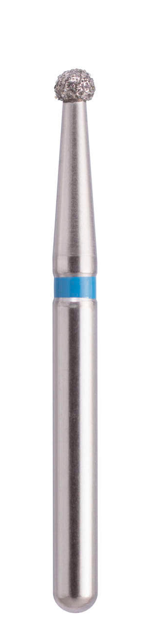 Blue Streak Diamond Burs - Round - 5/pk