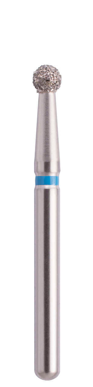 Blue Streak Diamond Burs - Round - 5/pk