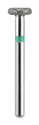Blue Streak Diamond Burs Wheel Rounded Rim Short 909.040 Coarse Green 5/pk. - MARK3®