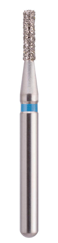 Blue Streak Diamond Burs - Flat End Cylinder - 5/pk