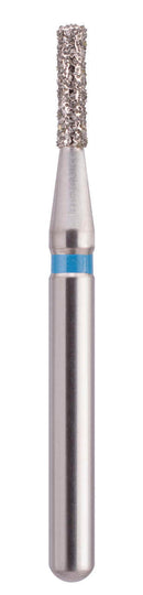 Blue Streak Diamond Burs - Flat End Cylinder - 5/pk