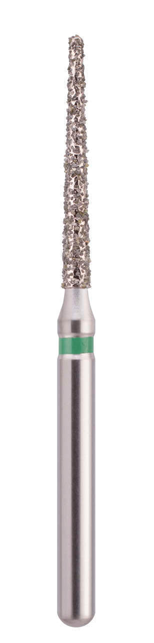 Blue Streak Diamond Burs - Round End Taper - 5/pk