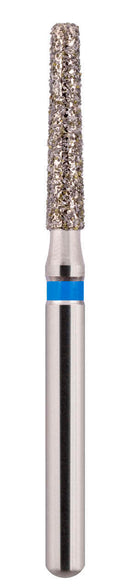 Blue Streak Diamond Burs - Round Edge Taper - 5/pk