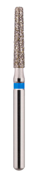 Blue Streak Diamond Burs - Round Edge Taper Short - 5/pk