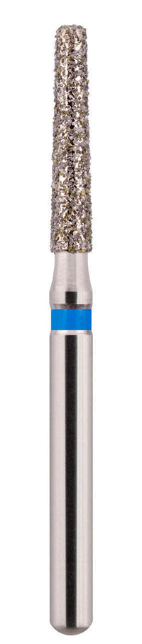 Blue Streak Diamond Burs - Round Edge Taper Short - 5/pk