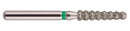 Blue Streak Diamond Burs Gross Reduction Taper Short 655-018 Extra Coarse Black 5/pk. - MARK3®