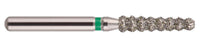 Blue Streak Diamond Burs Gross Reduction Taper Short 655-018 Extra Coarse Black 5/pk. - MARK3®