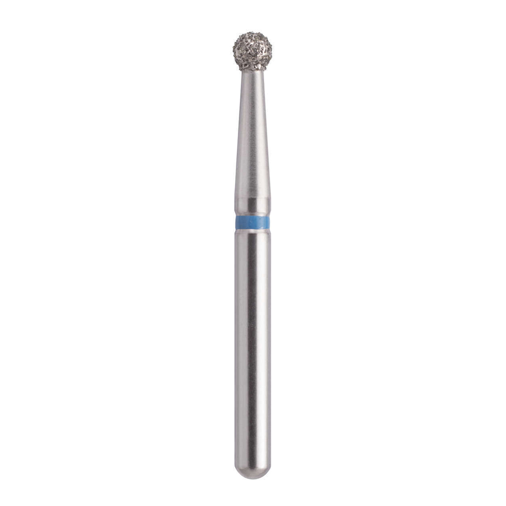 Blue Streak Diamond Burs - Round - 5/pk