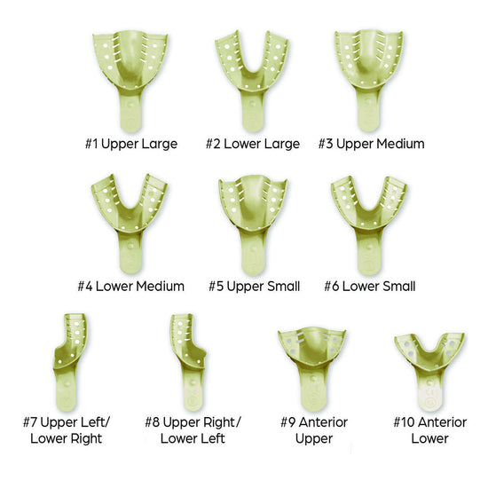 Disposable Impression Trays - 12/pk