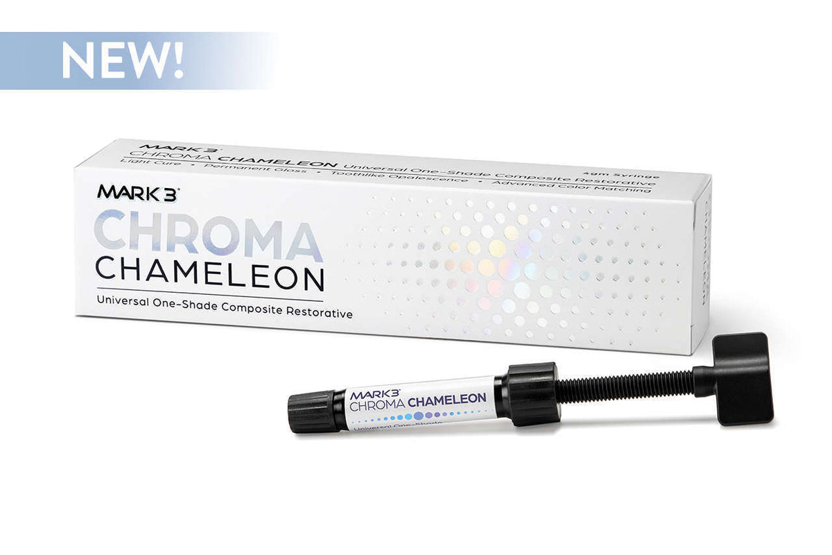 Chroma Chameleon One Shade Composite 4gm. Syringe - MARK3®