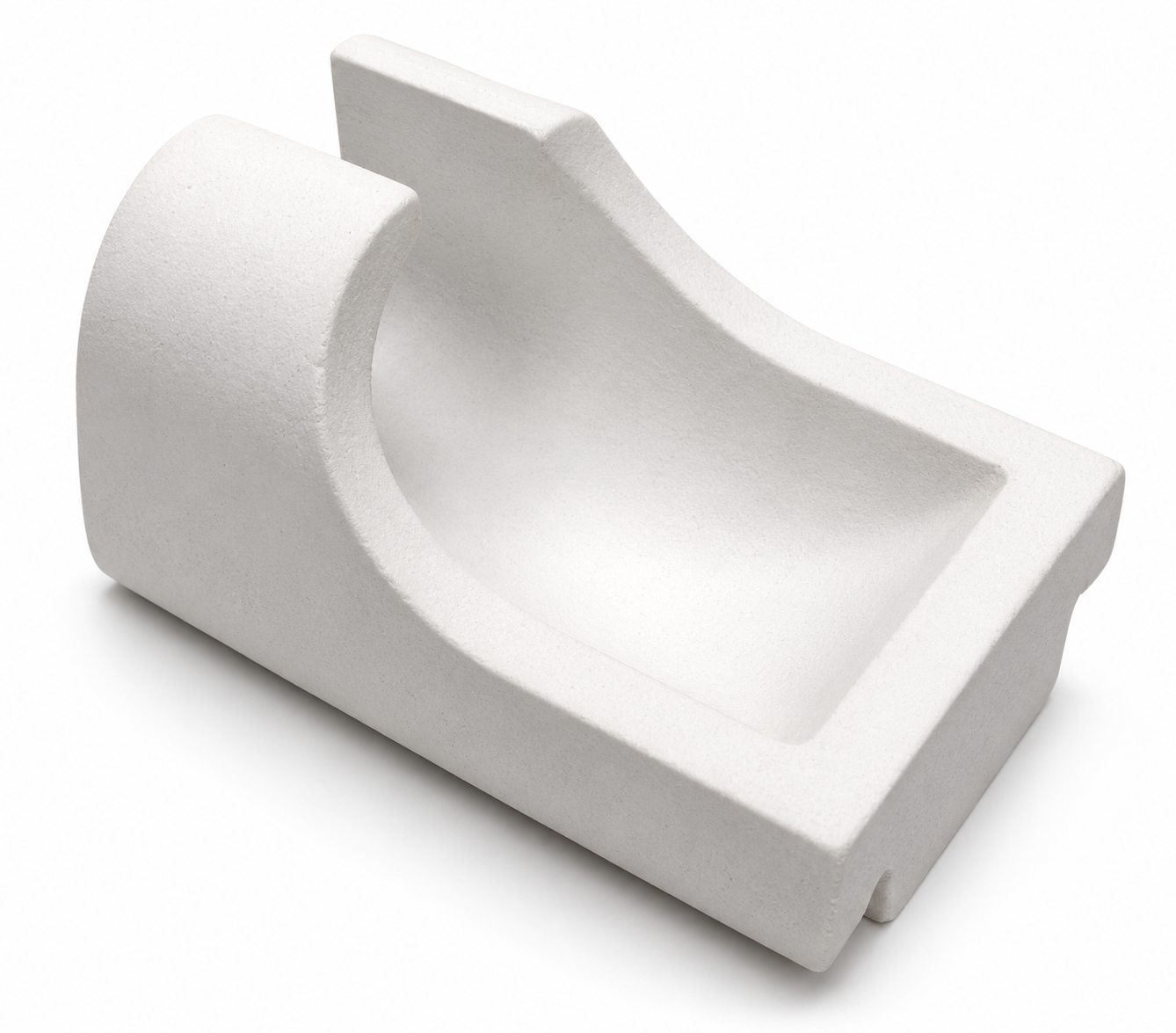 Slotted Quartz Crucible