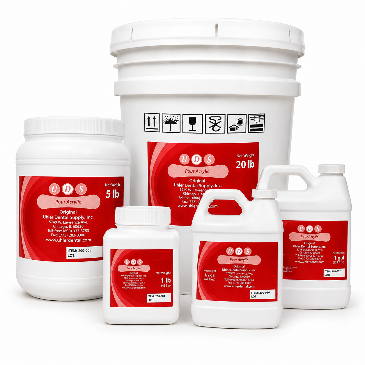 Uhler Acrylic - Heat Cure [Powder]