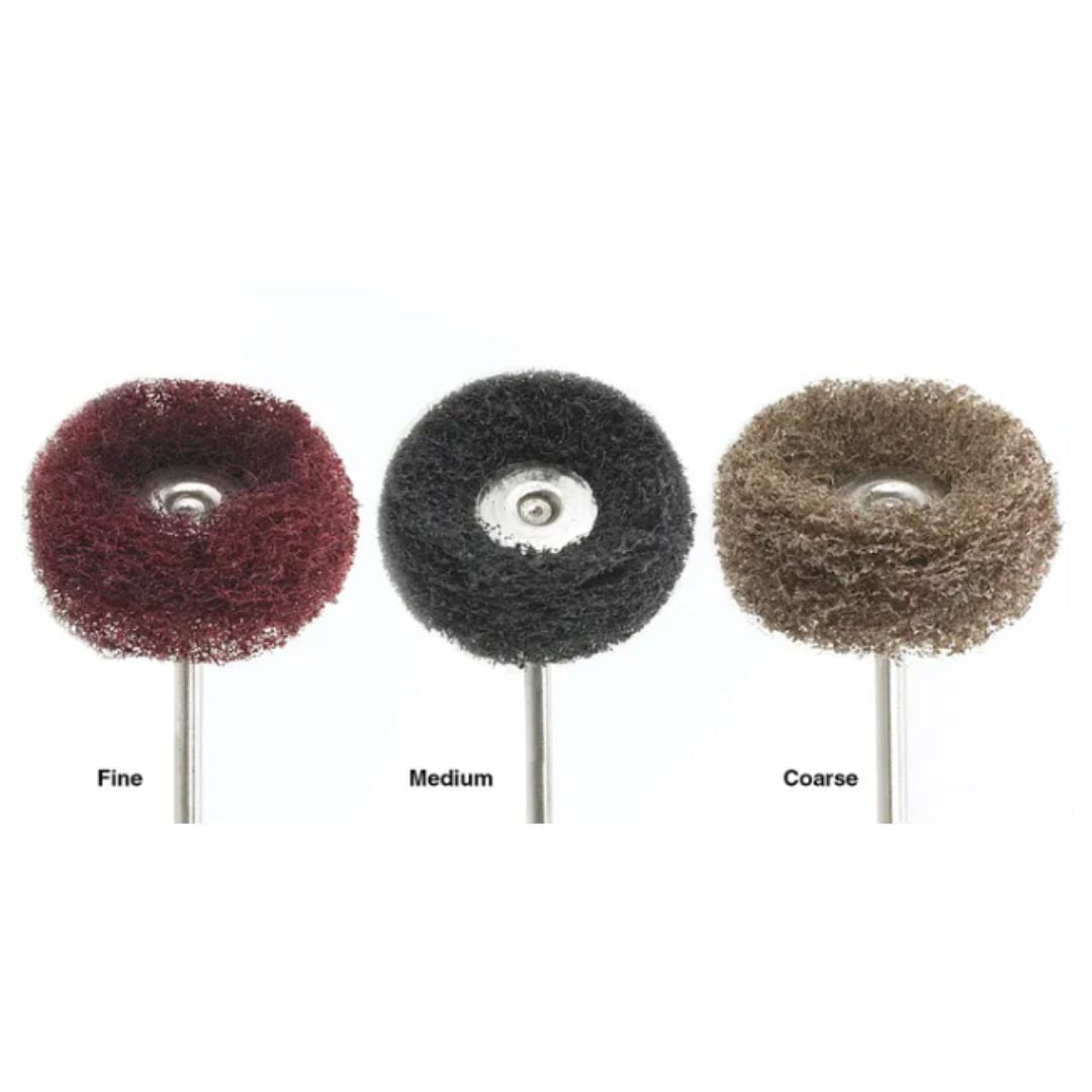 Miniature Scotch Brite Brushes - 12pk