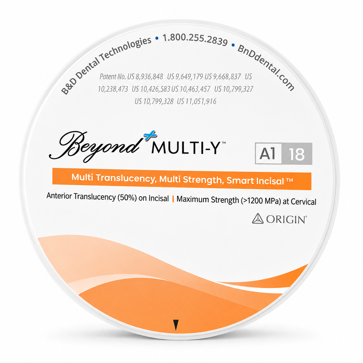 Origin Beyond Multi Zirconia Disc.