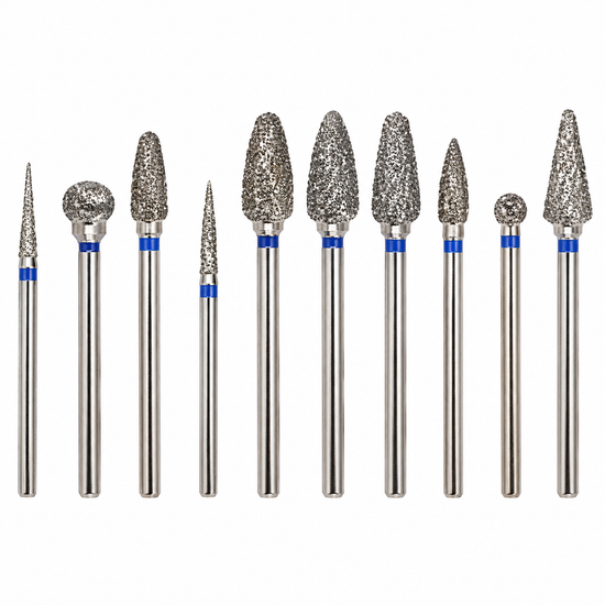 Acrylic Burs - 1DZ Assorted