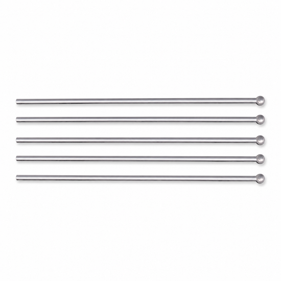 SS Ball Clasps - 10pk